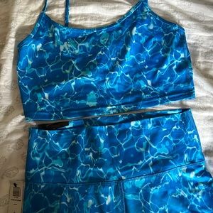 Aritzia TNA Tank Top + Atmosphere Short Set
